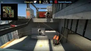 Virtus.Pro Wood Boost on Vertigo (CS:GO Tricks)