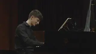 Liam Kaplan plays Bach: Prelude and Fugue No. 6 in D minor, BWV 875 from the WTC Book II