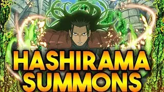 15 MULTIS! ETERNAL SHAFT!! HASHIRAMA BLAZING BASH SUMMONS | Naruto Ultimate Ninja Blazing