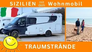 ☀️ Sizilien #6 - STRÄNDE, CPs mit Strandzugang uvm ... mit dem Wohnmobil