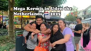 Mega Kermis in Uden the Netherlands 🇳🇱 2025
