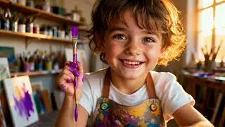 Color Mixing for Kids | Create Purple & Orange Like Magic!