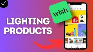 How to Find Lighting Products in Wish (Shop Home Essentials Fast!)