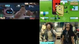 Jario VS MetaKnight2011 Sparta Remix Quadparison 2
