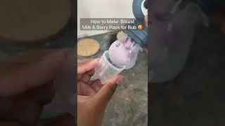 How to Make Breastmilk & Berry Pops With Fresh Food Feeder!