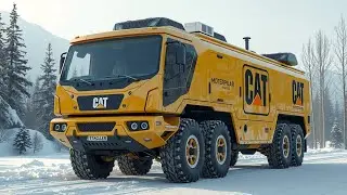2025 Caterpillar Motorhome Truck Is Basically a -Star Hotel on Monster Wheels!