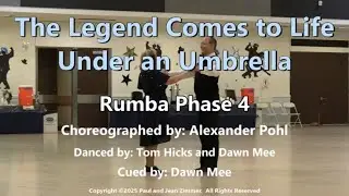 The Legend Comes to Life Under an Umbrella