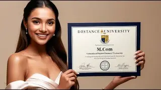 M.COM Degree From Distance University | Online Distance Learning