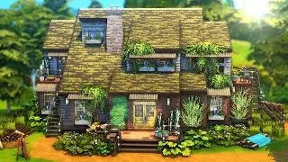 WEREWOLVES FAMILY HOME ||  || The Sims 4  Speed Build - NO CC