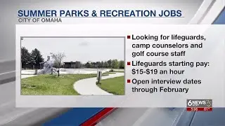 Omaha Parks and Rec looking for summer employees