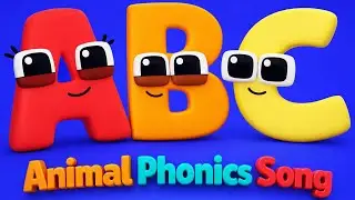 ABC Phonics | A is for Ant 🐜 | ABC Animal Phonics Song for Kids | Alphabet Nursery Rhymes 🎵