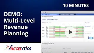Multi-Level Revenue Planning in Anaplan Demo - Smart Revenue Planning with Accelytics