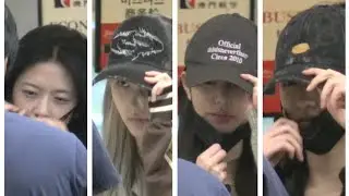 Ive 아이브 checking in at Incheon Airport 250919