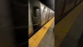 R179 (C) Departs Broadway junction #nyc #train #automobile #subwaytrain #nycta #subway #metro