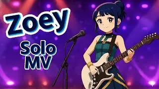 [FMV]️🎵 HUNTRIX ZOEY 1st SOLO Music Video - Kpop Demon Hunter Official Music Video