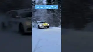 Winter Rally Estonia 2023 #rally #car #estonia #vw #viral