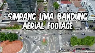 Aerial Footage : Simpang Lima Bandung #simpanglima #bandung