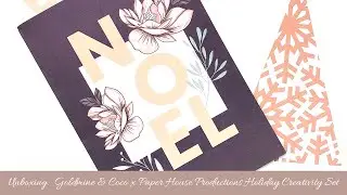 Unboxing:  Goldmine & Coco x Paper House Productions Holiday Creativity Set