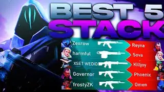 ZexRow - The BEST 5 STACK in Radiant ! ( ft. Governor, Wedid, Harmful, FrostyZK )