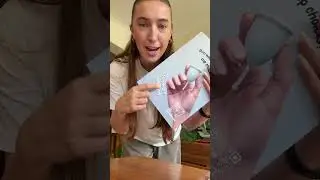 Unboxing our period cup posters! Let me know if you&rsquo;ve got a public toilet door I can stick one on🤪