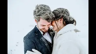 Winter Elopement Wedding in Hallstatt Austria