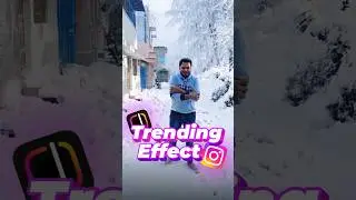 Trending Snowfall Edit 😱 #shorts #trending