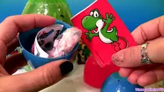 30 Surprise Easter Eggs Kinder Hello Kitty Giant Angry Birds Star Wars Disney Spiderman (REUPLOAD)