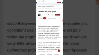 Cashcrate fran&ccedil;ais