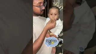 no teeth, no momos only pain💔🥲#shorts #papa and baby #trending #youtubeshorts