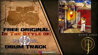 Dream Theater Styled Free Original Drum Track - 156 BPM (FREE WAV & MIDI DOWNLOAD)