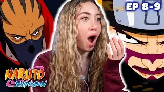 КАНКУРО против САСОРИ!! - НАРУТО ШИППУДЕН Эпизоды 8 и 9 РЕАКЦИЯ