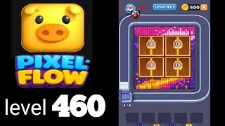 Pixelflow level 460 Guide Walkthrough Solution
