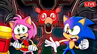 99 NIGHTS in the FOREST with Sonic & Amy LIVE!!