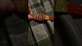 How to make custom action figure scaled wwe championships 