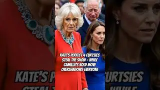 Kate's Perfect 4 Curtsies Steal the Show &ndash; While Camilla's Bold Move Overshadows Everyone #royal