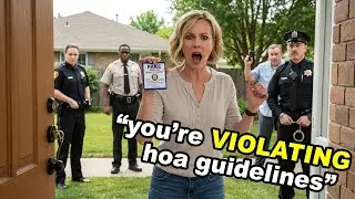 HOA Karen FAKES Health Inspector Badge&mdash;So I Called The Real Ones & She Got Arrested | EntitledPeople