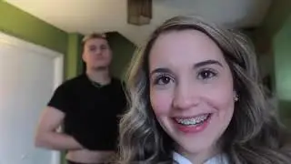 FALLING DOWN THE STAIRS PRANK ON BOYFRIEND! cute reaction