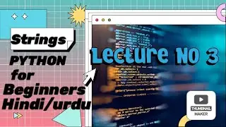 python strings  || Python Tutorial For Beginners In Hindi  || lecture no. 3 ||  programmerplus