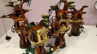 Lepin 05047. Star Wars. Деревня Эвоков. Аналог Lego 10236. Star Wars. Ewok village