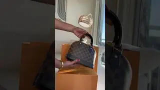 LV Alma BB Unboxing 🤩 I&rsquo;m obsessed! #almabb #louisvuitton #unboxing #luxurybag