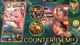Guinevere Antique Cuirass + Radiant Armor Build COUNTERS Lancelot & Zetian in Ranked!