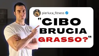BASTA cercare cibo brucia grasso!! Per togliere la pancia devi...