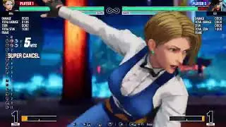 This is almost every buff King got  - King Of Fighters XV Patch 1.32