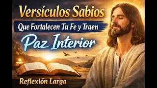 Vers&iacute;culos Sabios Que Fortalecen Tu Fe y Traen Paz Interior | Reflexi&oacute;n Larga