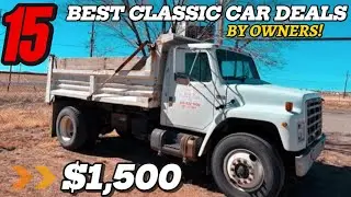 15 Best Deals on Classic Car Models that  Owners  Sell!