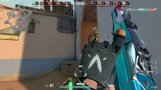 Deathmatch with bots in VALORANT custom game