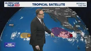 Active Pacific with Hurricane Iona and Tropical Storm Keli