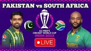 Pakistan vs South Africa, 26th Match - Live Cricket Score, Commentary । ICC Cricket world cup 2023