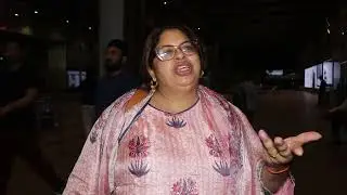 Nitu Joshi spotted at International Airport