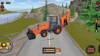JCB Backhoe Loader Driving - Bus simulator Indonesia #JCB # 9